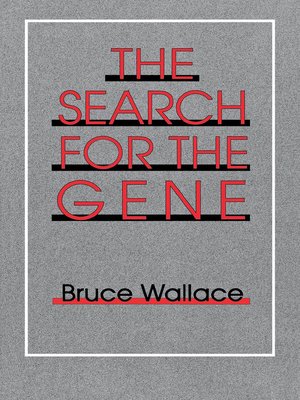 cover image of The Search for the Gene